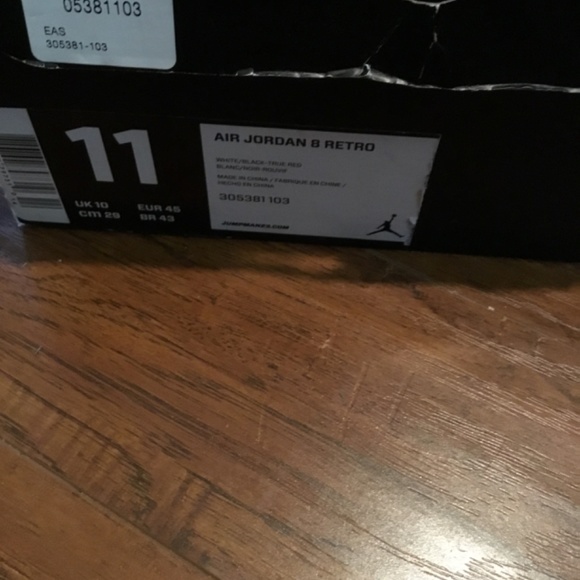 2013 Air Jordan 8 Retro US Sz 11 UK 10 EUR 45 - Picture 8 of 11
